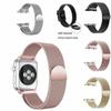 For Apple Watch Band Band 44mm 40mm for Iwatch Series 6 SE 5 4 3 42mm 38mm Milanese Loop Strap Wristbands Metal Stailnless Steel Watchband Bracelet