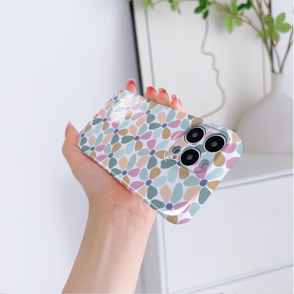 Все включено Пленка Чехол для телефона Мультяшный Модный дизайн Жесткий чехол Полная защита Защита камеры Чехол для iPhone Huawei Honor Vivo Google