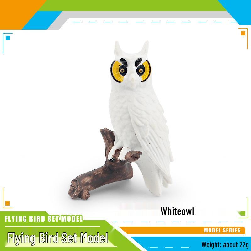 Thunderbird & Bird Animal Models: Owl, Magpie, Finch, Parrot - Garden Decor Ornaments