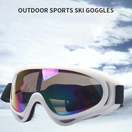 Лыжные очки с защитой от ультрафиолета, противотуманные, регулируемые ремешки, ветрозащитные очки для сноуборда для мужчин и женщин, велосипедные очки, мотоциклетные очки для альпинизма