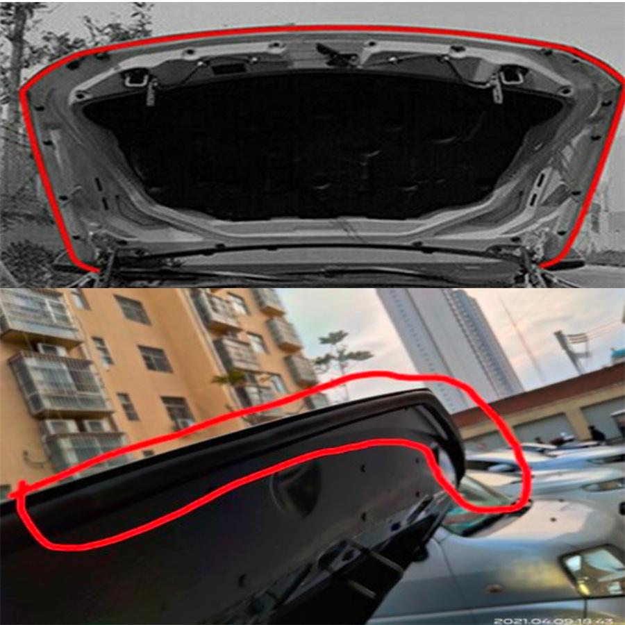 Резиновый уплотнитель для капота автомобиля 3,6 м, вулканизация + воздуховод