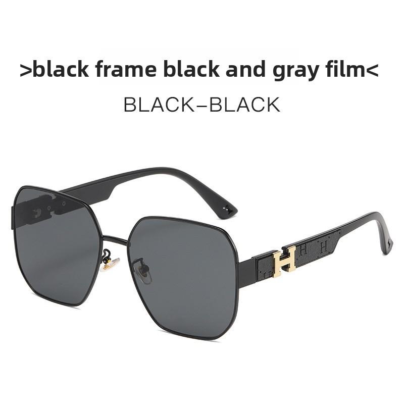 H Home Square Eyewear With Pc Lenses Uv Protection For Casual Street Style