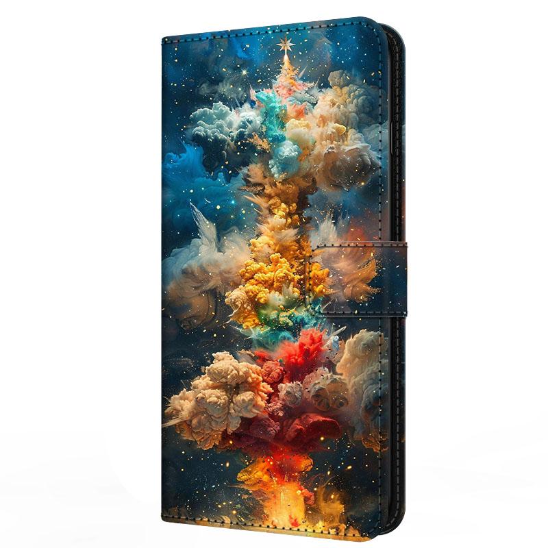 Для Samsung A16 Магнитный Кошелек Чехол Рельефный Чехол Кожаный Чехол Защитный Чехол-книжка Galaxy A06 A56 A26 A36 A 16 06 56 36 26