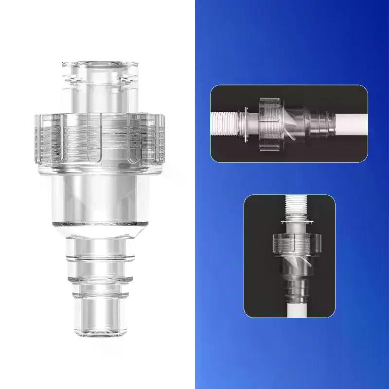 Condensate Drain Pipe Check Valve Central AC Air Conditioner Drain Hose Prevent Odor Reflux Non Return One Way Check Valve