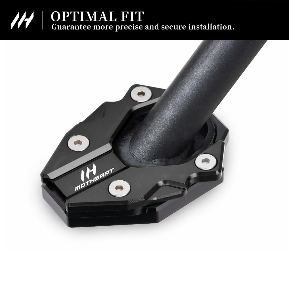 Пластина для боковой подножки MotHeart для Ninja 125/500/ZX-4R/400/ZX-4RR Z500/Z500 SE/Z400/Z125/Z H2/Z H2 SE Eliminator 400/400