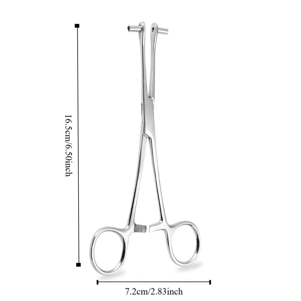 Инструменты для пирсинга Нержавеющая сталь Зажим для пирсинга Инструмент для пирсинга тела Щипцы для пирсинга Пирсинг кожи