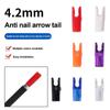 Стекловолоконные наконечники для стрел из лука 4,2 мм, сменные вставки для стрел, хвостовик стрелы