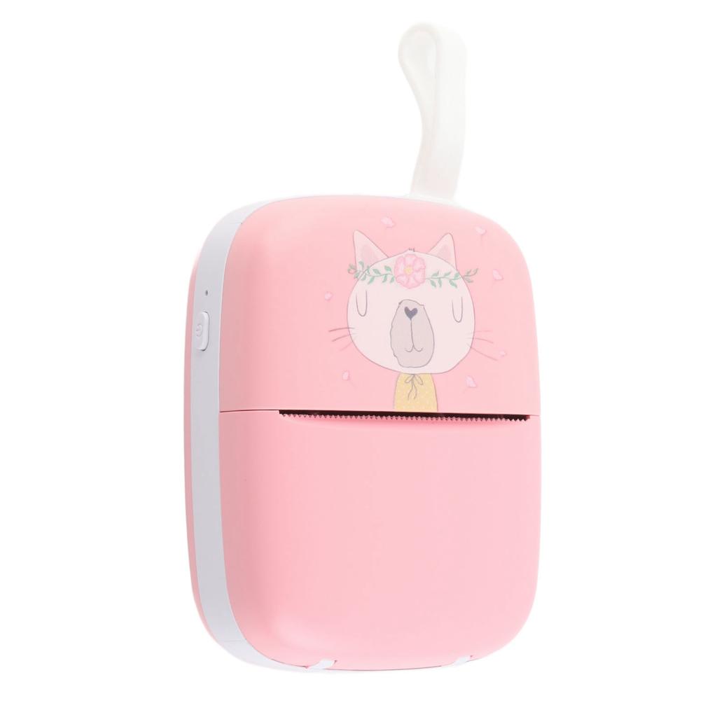 Портативный термопринтер Bluetooth с разрешением 200 точек на дюйм, беспроводной карманный мини-принтер без чернил