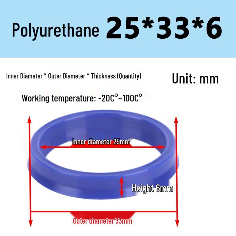 Kaixiang Hydraulic Polyurethane UN Oil Seal