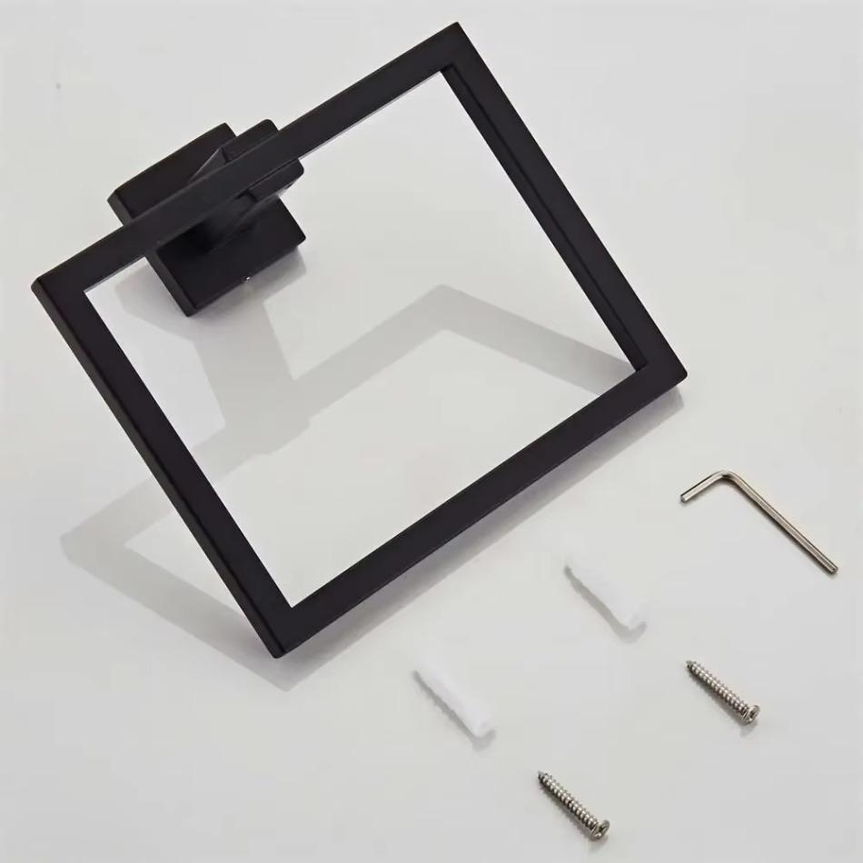 Кольцо для полотенец из нержавеющей стали 304, вешалка для полотенец, крючок для ванной комнаты, отеля, туалета, квадратное кольцо для полотенец, держатель для полотенец для ванной комнаты