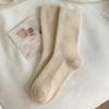 Thick Fuzzy Wool Socks Cashmere Long Socks Fashion Winter Warm Velvet Socks  For Women