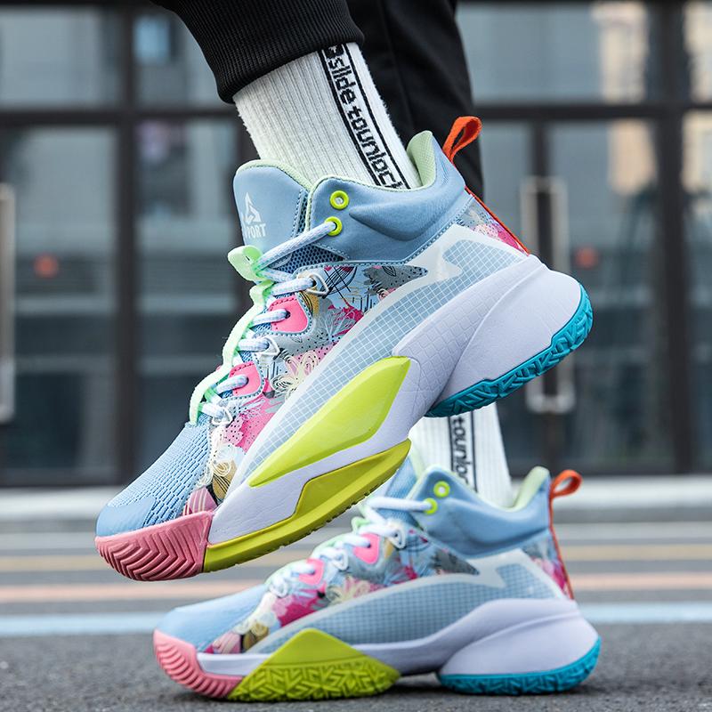 Модные мужские баскетбольные кроссовки с мягкой подошвой, кроссовки на шнуровке, удобные, для тренировок, для спортсменов, высококачественная спортивная обувь, повседневные кроссовки для активного отдыха 45