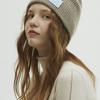 Between A and B Bubble Label Cashmere Wool Blended Beanie_3 Colors