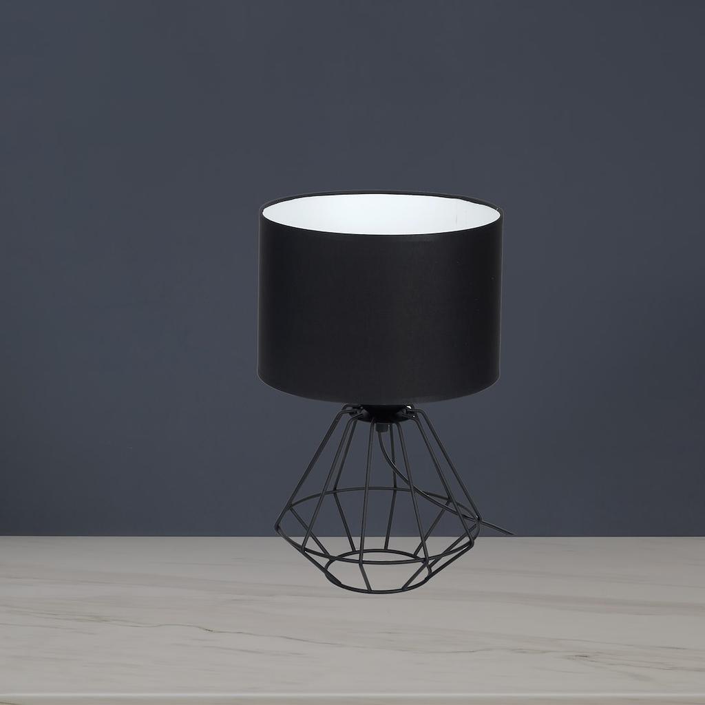 Lampa Stołowa Colin 1 E27 Czarny Milagro Mlp4792