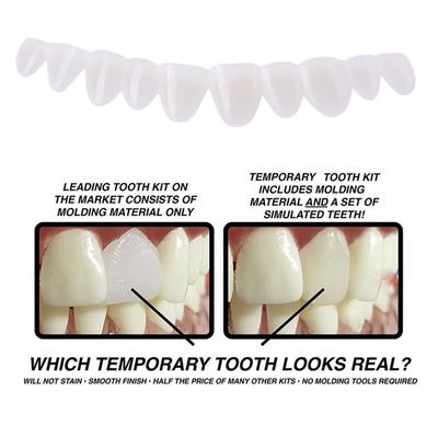 3 Shades /Set Temporary Dental Oral False Teeth Dentures Perfect Smile Veneers