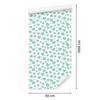 Hearts Wallpaper White and Mint 50x1000