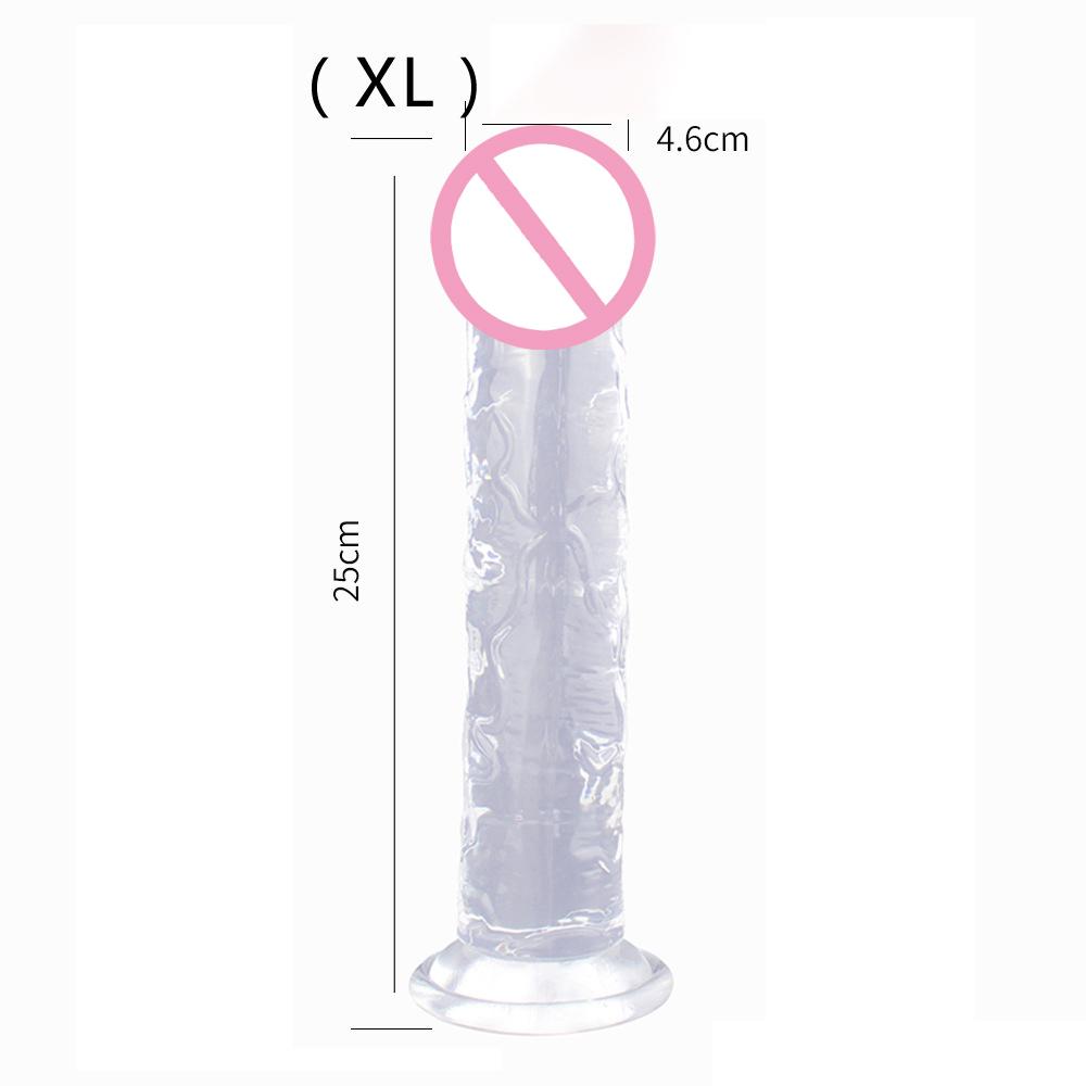 Realistic Dildo for Women Masturbation Suction Cup Soft Jelly Dildo Big Penis Anal Plug Erotic Sex Toy for Adult Sex Masturbator