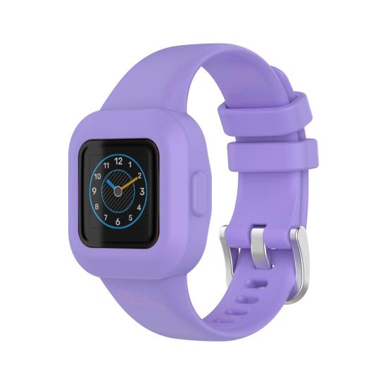 Watch Band One-piece Wrist Bracelet Strap Soft Silicone Watchband for Garmin Fit JR3/Vivofit