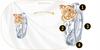 Charms With Rose 925 Bead Pendant S925 Plated Beads Twig