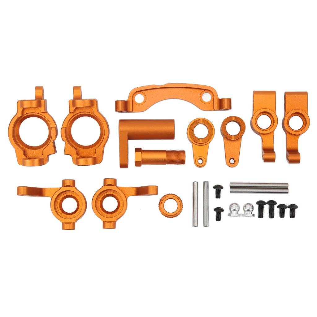 RC Upgrade Parts Kit Aluminium Alloy High Strength Suspension Arm Steering Assembly Set for ZD Racing 10 1Celsius10