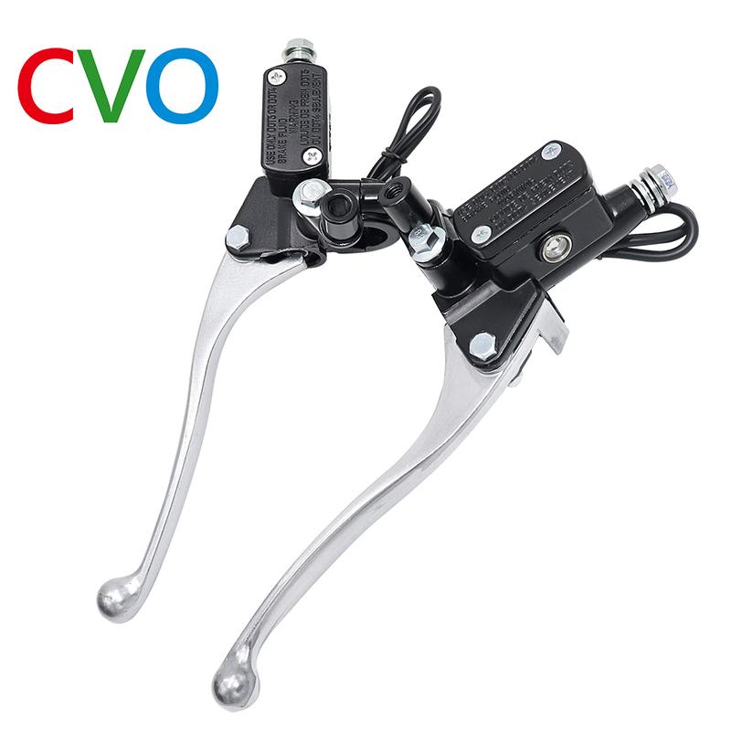 Universal 14mm Black 7/8" 22mm Motorcycle Front Brake Clutch Master Cylinder Motorbike Hydraulic Pump Motorbike Brake Lever