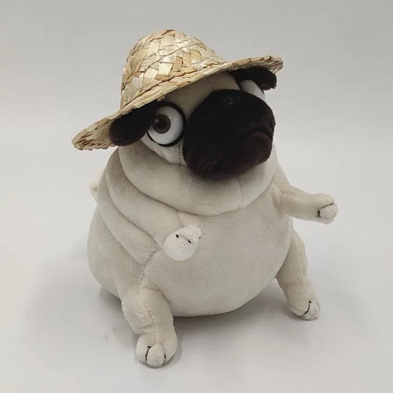 Мягкие игрушки Kawaii Dog The Elf Fat Pug Sitting Pug Dogs Toy Stuffed Dolls for Kids Children Birthday Gift Dolls