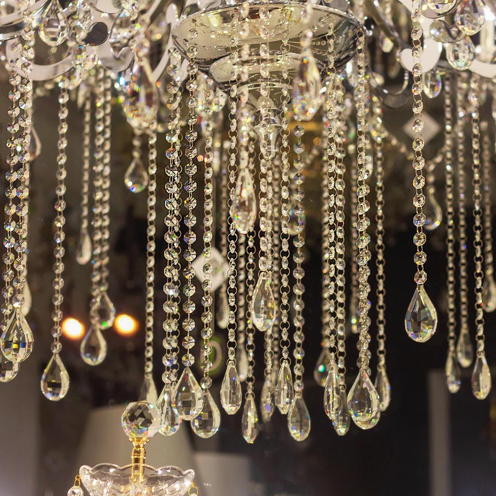 PATIKIL 10-Pack Suncatchers, 38mm Teardrop Crystal Balls, Hanging Crystal Prisms for Window Decoration, DIY Light Black