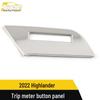 Highlander Dashboard Button Panel Decorative Sticker for 22 Models