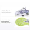Кроссовки для бега Li Ning Kids Qiang Yue с амортизацией и дышащими свойствами, детские кроссовки серого и фиолетового цвета YKCU026-6