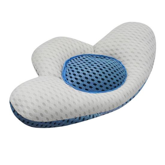 Подушка для поясницы, быстрый отскок, улучшение осанки позвоночника, 3D расширенная поддержка для сна, гречневая шелуха, функциональная подушка для поясницы, поставки для спальни