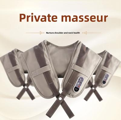 Разминающий мышечный массажный платок, бытовой многофункциональный вибрационный массажер для плеч, массажер для шеи и плеч