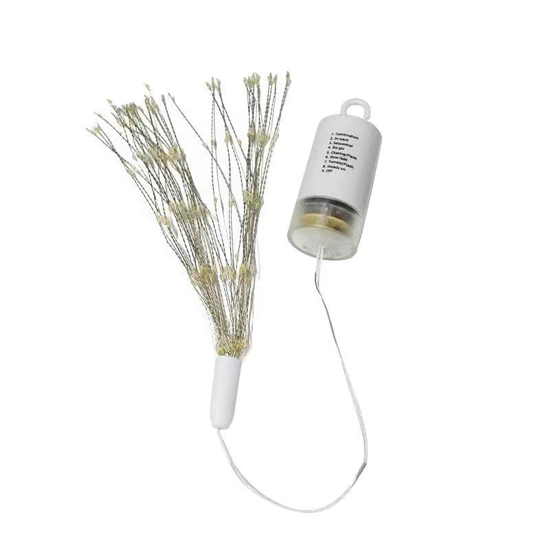 120 светодиодных светильников DIY, 8 режимов с регулируемой яркостью и дистанционным управлением, водонепроницаемая декоративная подвеска для Рождества, дома, патио, внутреннего наружного украшения