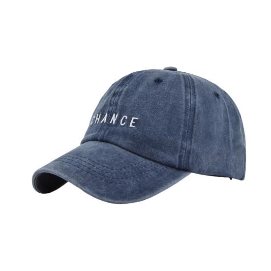 Бейсбольная кепка унисекс с вышивкой и потертостями с длинными полями, регулируемым отверстием для хвоста, защитой от ультрафиолета и солнца, легкая спортивная кепка для взрослых на открытом воздухе