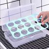 15/24 Grid Eggs Holder Stackable Freezer Storage Organizers Egg Storage Container Plastic Egg Carton Kitchen Egg Storage Box