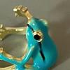 2Pcs Rings Lightweight Handmade Tree Frog Finger Ring Animal Accessory Jewelry