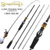 Casting Fishing Rod 1.8-2.4M Portable Ultralight Carbon Fiber Fishing Pole Freshwater Bass Fishing