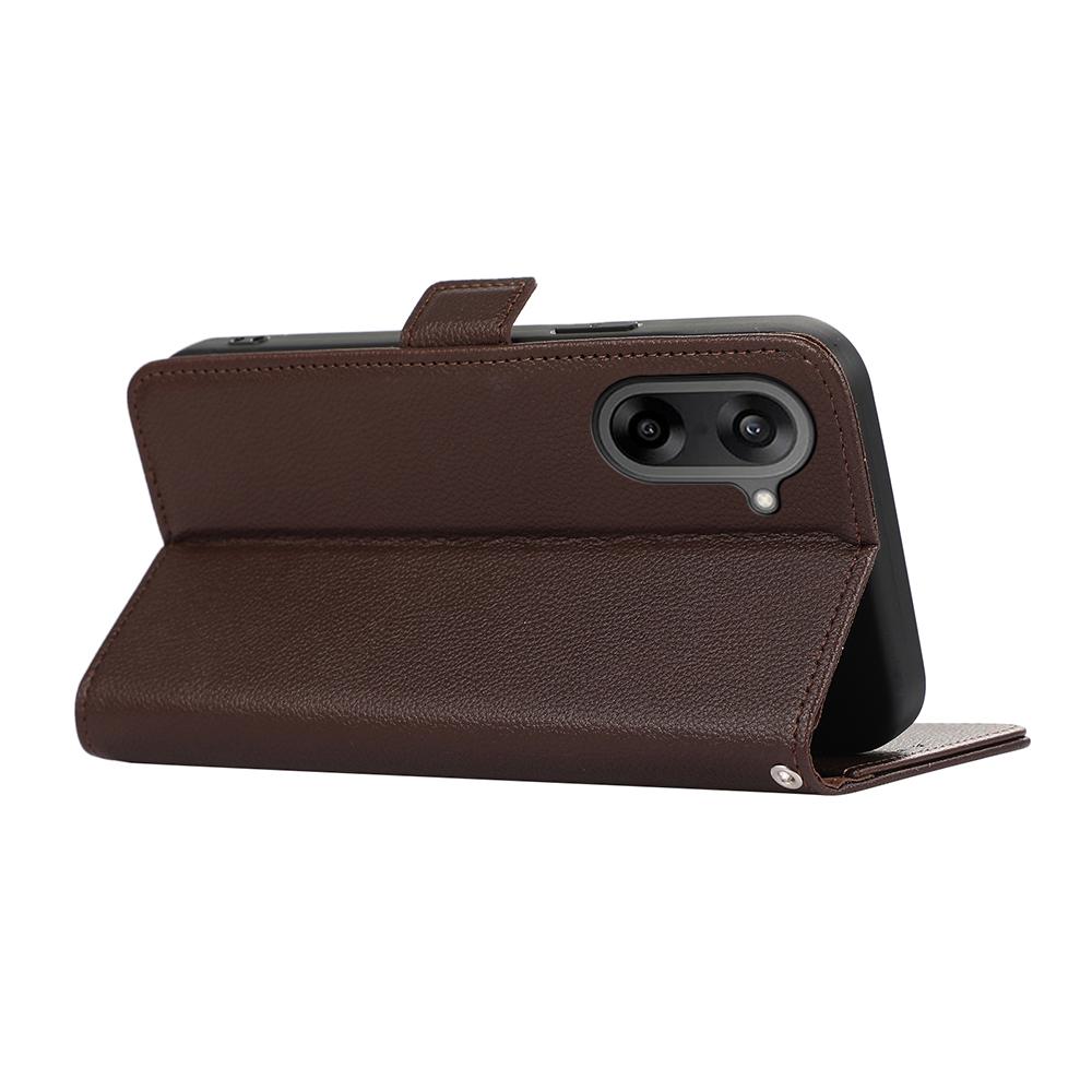 ABEEL Чехол для OnePlus Nord CE5 5G с текстурой личи, кожаный, с блокировкой RFID