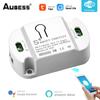 Wifi 10a Smart Home Breaker Module Work With Alexa Google Home Smart Switch Mini Smart Life Wireless Switches Timer Tuya