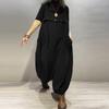 Straps Jumpsuits Women Loose Casual Dungaree Rompers Overalls