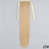 MERISIHAIR Women Long Straight Wrap Around Ponytail Synthetic Fiber Long Straight Wavy Hair Extensions Daily Wear