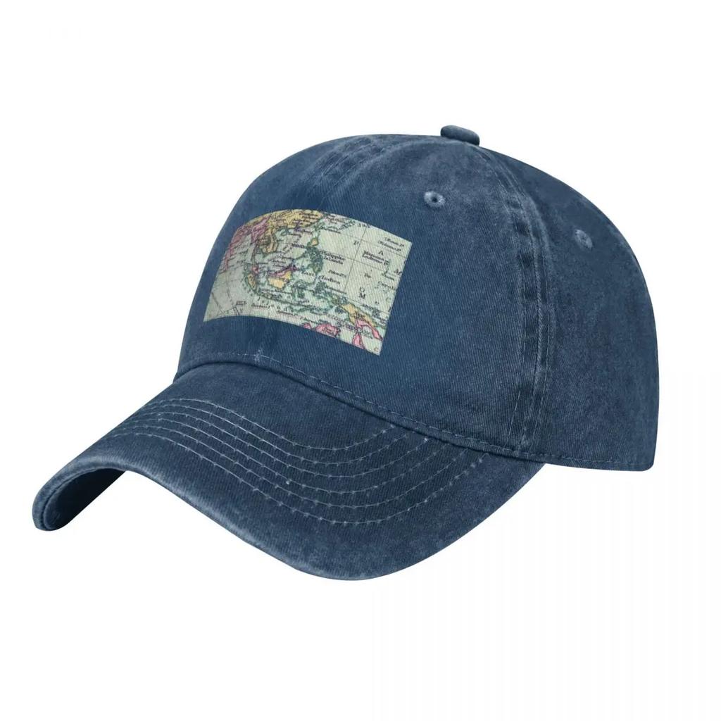 Southeast Asia Vintage Map Baseball Cap New Hat Dropshipping fashionable Thermal Visor Boy Child Womens