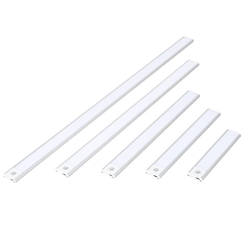 NuFeng 80CM Rechargeable Magnetic Cabinet Light (Silver, 3-Color)