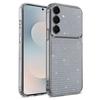 Sparkling Diamond Glitter Airbag Phone Case For Galaxy S23 FE 5G, Rhinestone Shockproof Protective Cover