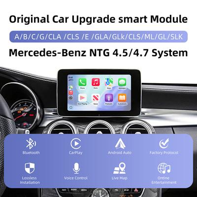 Беспроводной CarPlay Android Auto Комплект для дооснащения Декодер CarPlay Интерфейс для Mercedes Benz NTG 4.5 4.7 Система COMAND 2011-2015