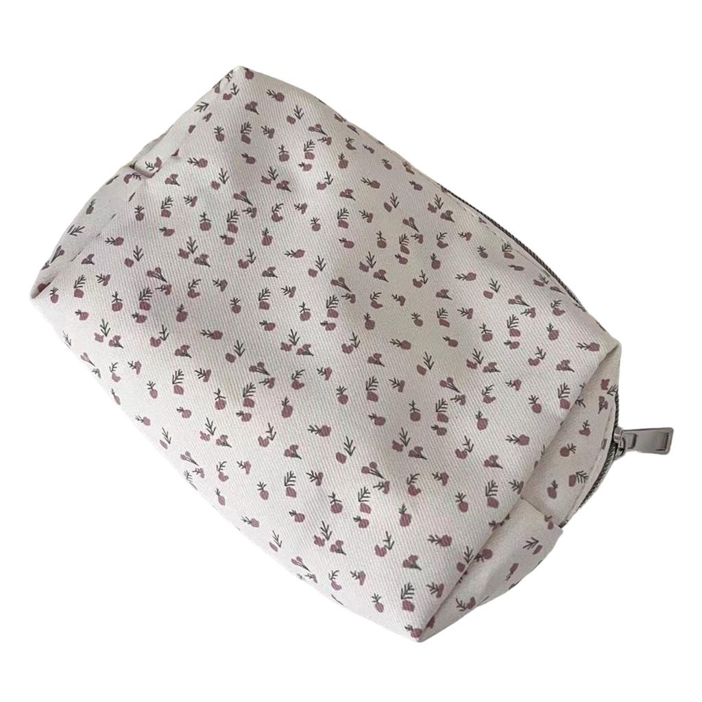 Handheld Makeup Bag Toiletry Pouch Cosmetic Travel Organizer Container Practical Stationery Storage Bag for Daily Use