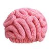 Warm Brain Pullover Cap Creative Funny Brain Beanie Stretchy Knitted Brain Hat  Outdoor