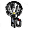 LED Searchlight 3 Modes Flashlight USB Rechargeable Life Waterproof for Hiking Fishing Emergency Portable Handheld Spotlight