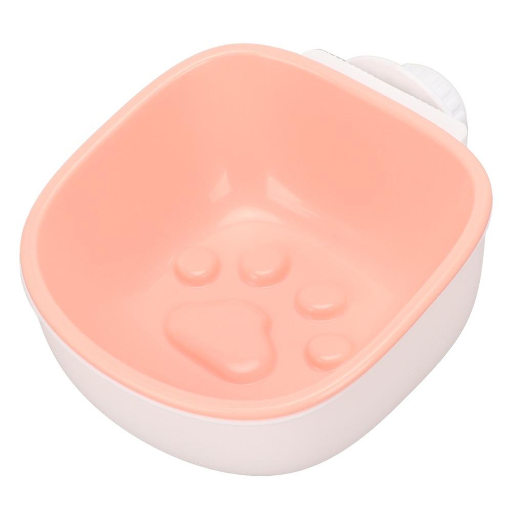 Hanging Slow Feeder Bowl Premium Polymer Crate Feeder Lightweight Pet Water Bowl Indoor Feeding