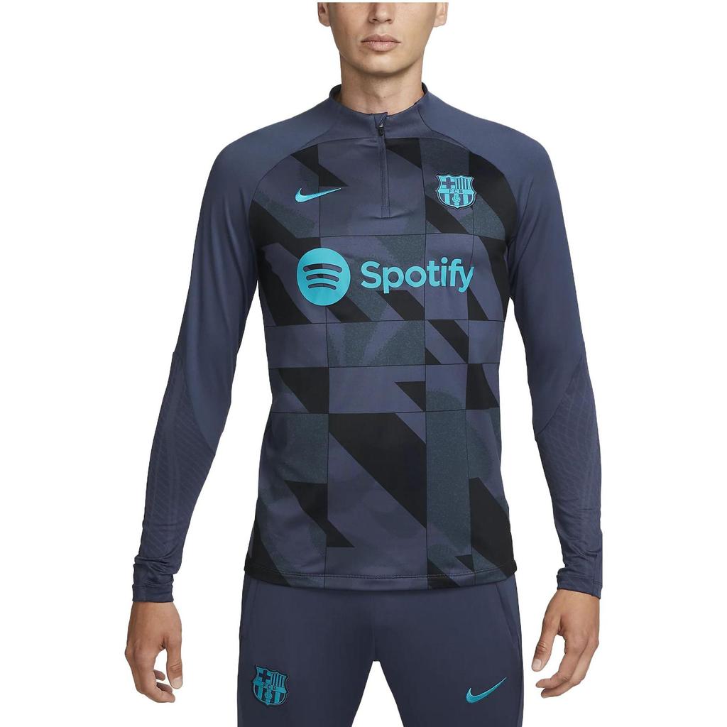 Nike Мужские футбольные майки Темно-синие Умеренный прямой крой FJ4699-438