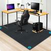HUIJIE Desk Chair Mat Size 160 X 4mm Chair Mat Floor Mat Soundproof Floor Protection Mat Gaming Chair Mat Desk Floor Mat Sound Absorbing Extra Large